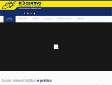 Tablet Screenshot of ebeobjetivo.com.br